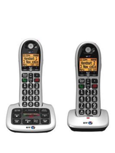 Bt Bt4600 Twin Big Button Telephone With Answering Machine Bt Bt4600 Twin Big Button Telephone With Answering Machine